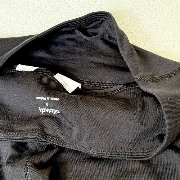 Allbirds Natural Leggings Merino Blend Ankle Fit Black - US Women’s S - Picture 11 of 14